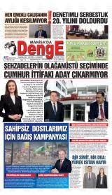 MANİSA'DA DENGE