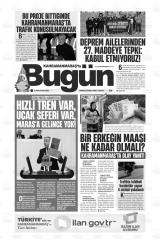 KAHRAMANMARAŞ'TA BUGÜN