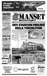 KAHRAMANMARAŞ MANŞET