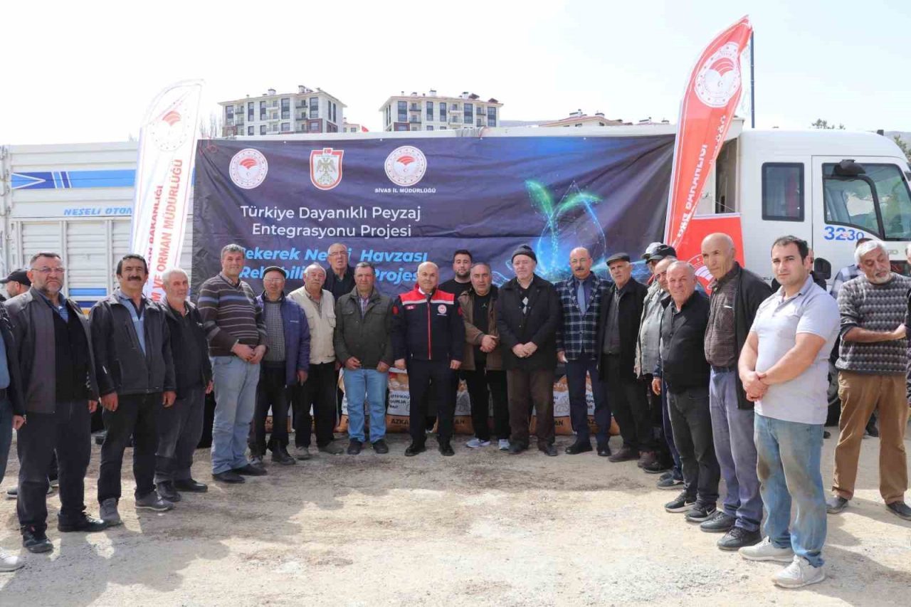 35 üreticiye 20 ton nohut tohumu dağıtıldı