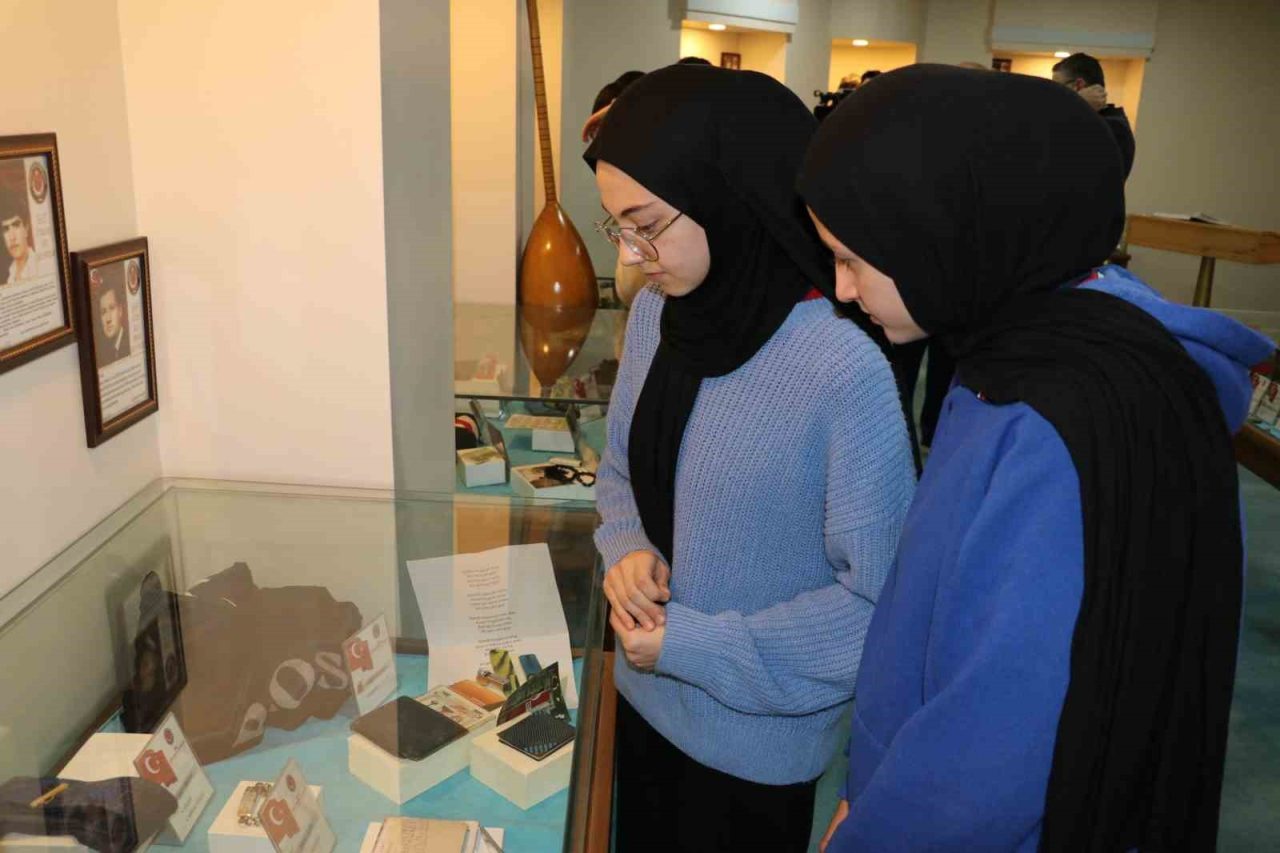 Aziz şehitlerin hatıraları Türkiye’nin ilk Şehitler Müzesi’nde sergileniyor