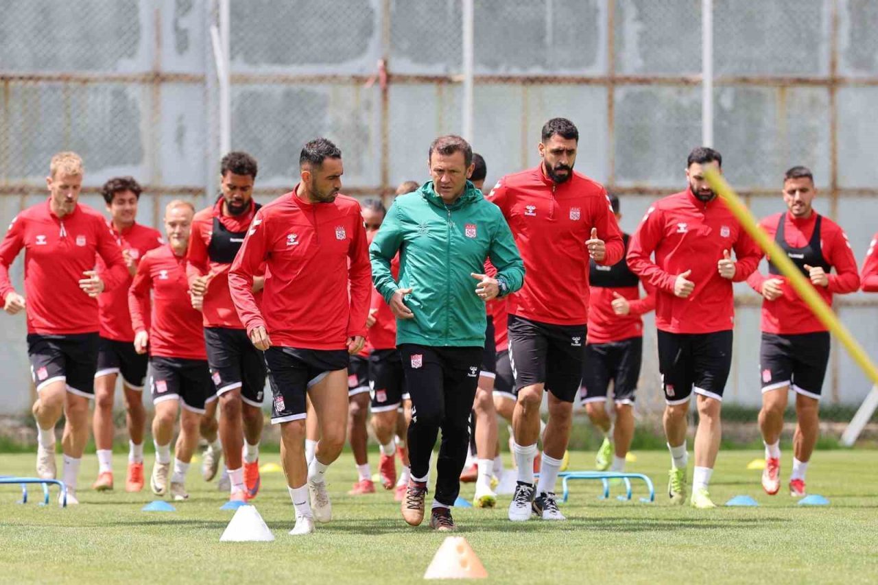 Sivasspor, Samsunspor maçı hazırlıklarını sürdürüyor