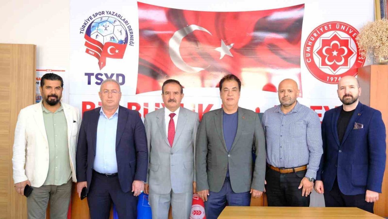 Sivas Cumhuriyet Üniversitesi ve Türkiye Spor Yazarları Derneği işbirliği