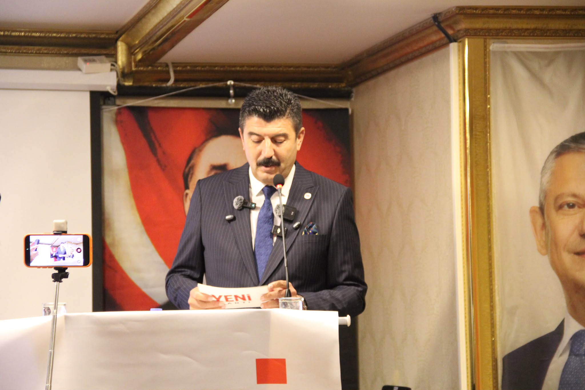 Yeni Parti Sivas’ta Kongre Heyecanı: Haydar Öztürk Adaylığını Duyurdu